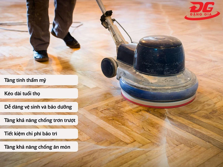 Công dụng, vai trò của hóa chất đánh bóng sàn