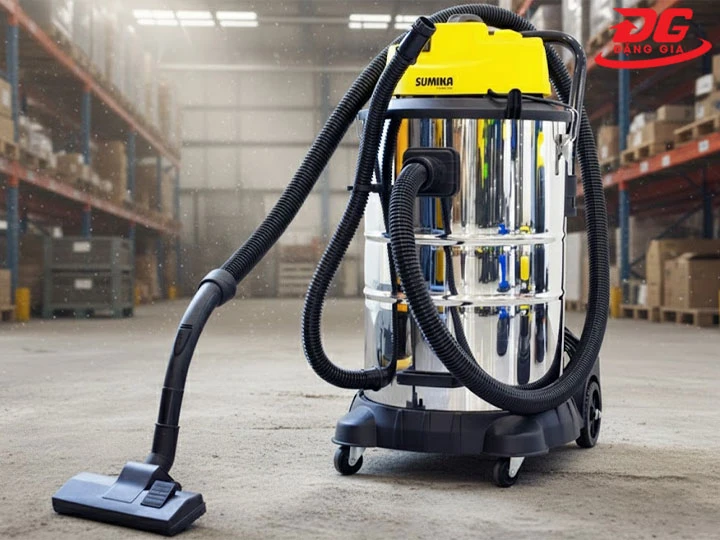 Máy hút bụi công nghiệp 1800W sử dụng Công nghệ Cyclone