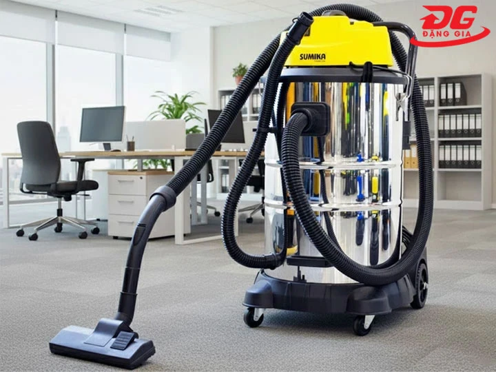Máy hút bụi công nghiệp 1800W Với lực hút mạnh mẽ