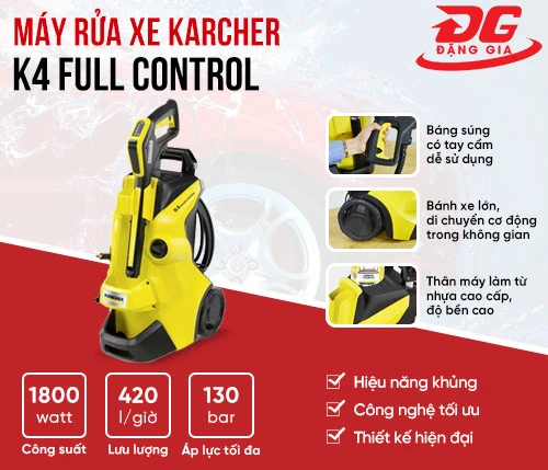 Máy phun áp lực Karcher K4 Full Control 2