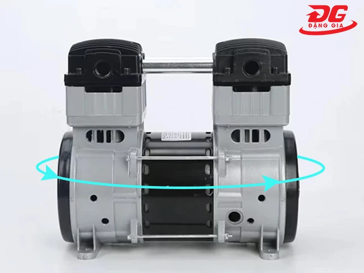 Cơ chế đầu nén khí không dầu giảm âm Wing OF1100