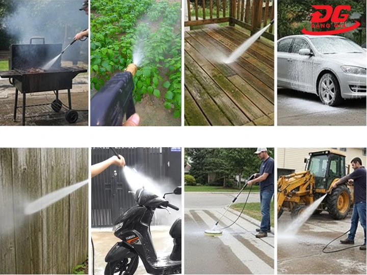 Ứng dụng máy rửa xe Tiger