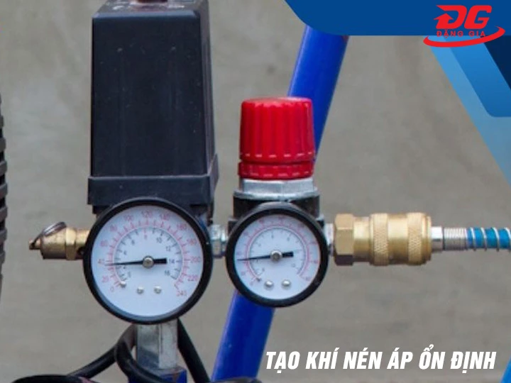 Máy nén khí Nagaky nén khí ổn