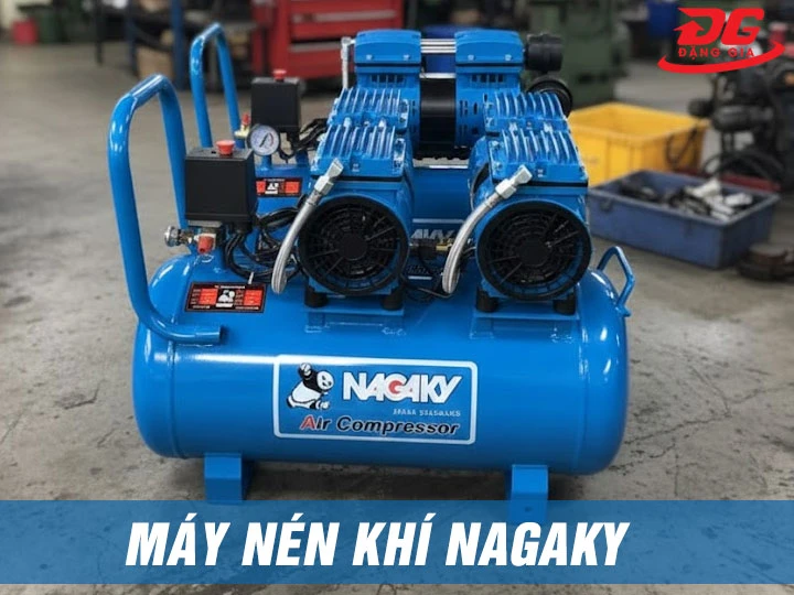 Máy nén khí Nagaky - Lượng khí ổn định, Tăng năng suất