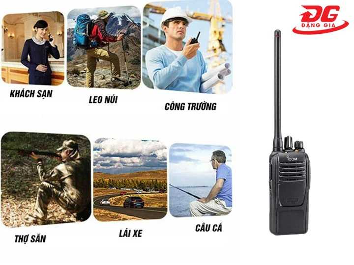 ứng dụng của Máy bộ đàm Icom IC-F2000