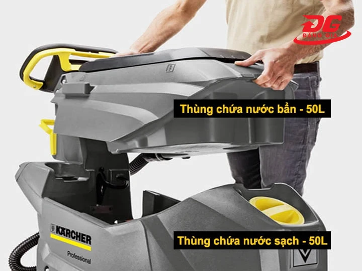 Kiểm tra thùng chứa nước