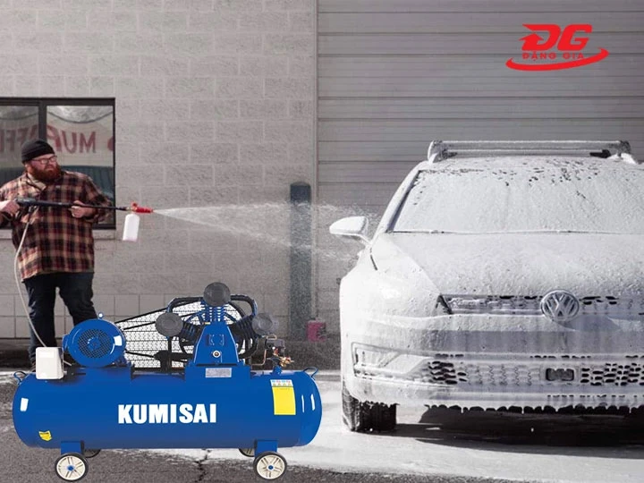 Lưu ý "vàng" cần nắm khi dùng Máy nén khí Kumisai KMS-55300