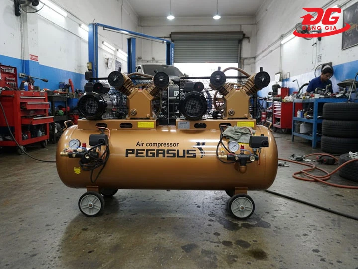 Máy nén khí Pegasus TM-V-0.25/8x2-230L ổn định