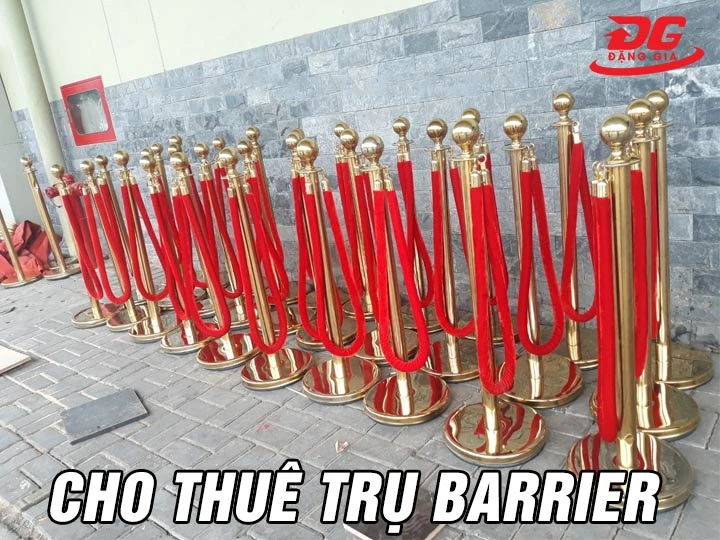 Dịch vụ cho thuê trụ Barrier: Nhanh - Gọn - Hiệu quả