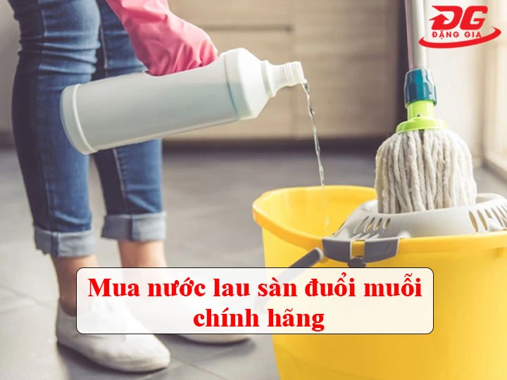 địa chỉ mua Nước lau nhà đuổi muỗi chính hãng