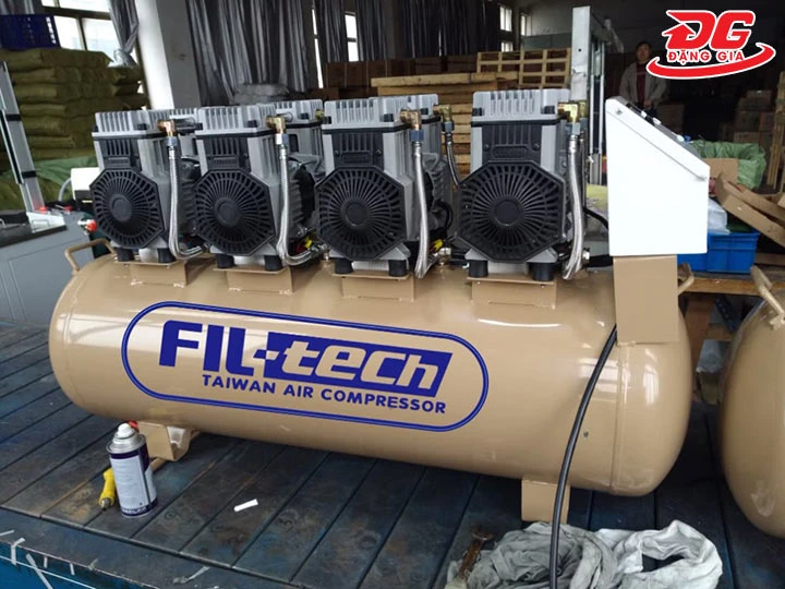 Máy nén khí Filtech: Nén nhanh, Khí đều, Làm việc ổn định