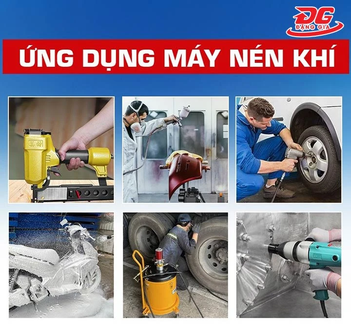 Ứng dụng của máy nén khí Filtech
