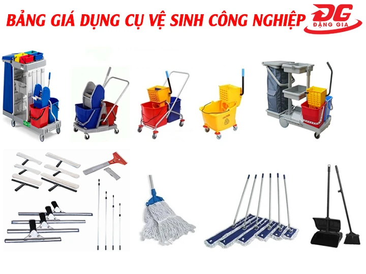 bảng giá dụng cụ vệ sinh công nghiệp
