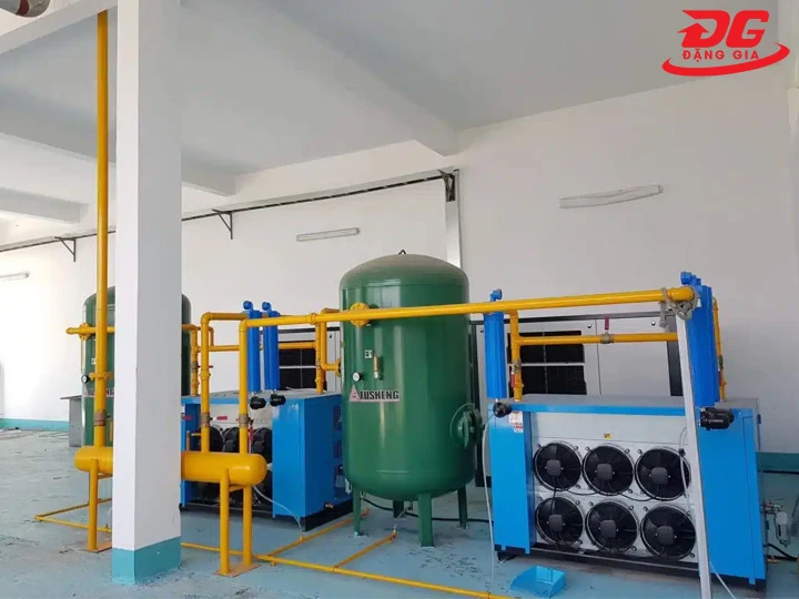 Bình chứa khí nén Fusheng 8000L ổn định khí nén