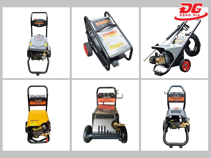 các mẫu máy rửa xe Univiet