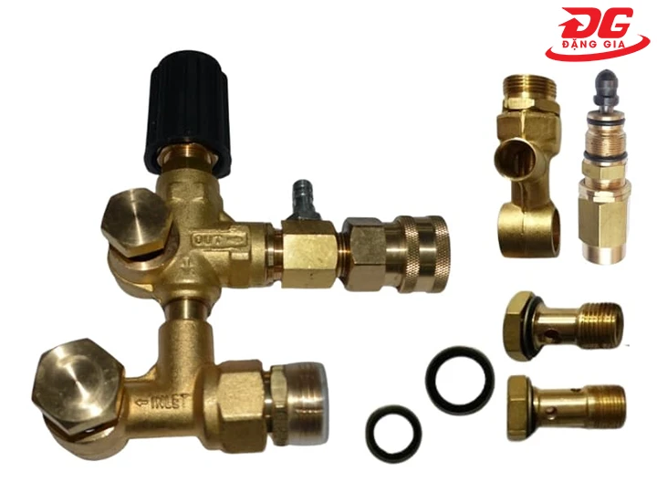 đặng gia bán cụm van chỉnh áp suất máy rửa xe