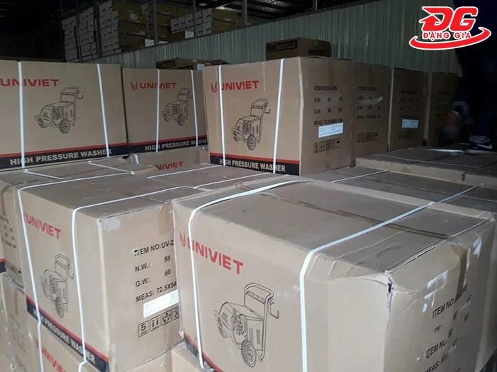 kho máy rửa xe Univiet