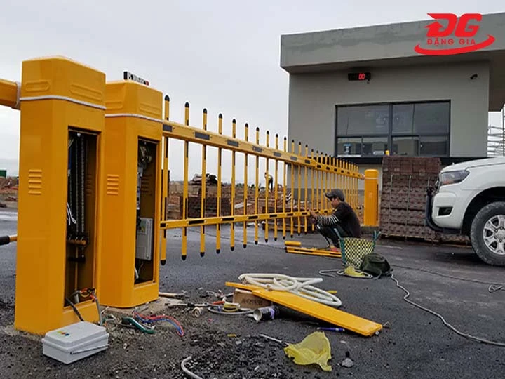 lắp đặt Barie rào chắn