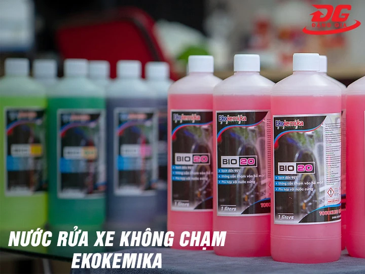 Nước rửa xe không chạm Ekokemika - Dễ pha, Dùng tiết kiệm
