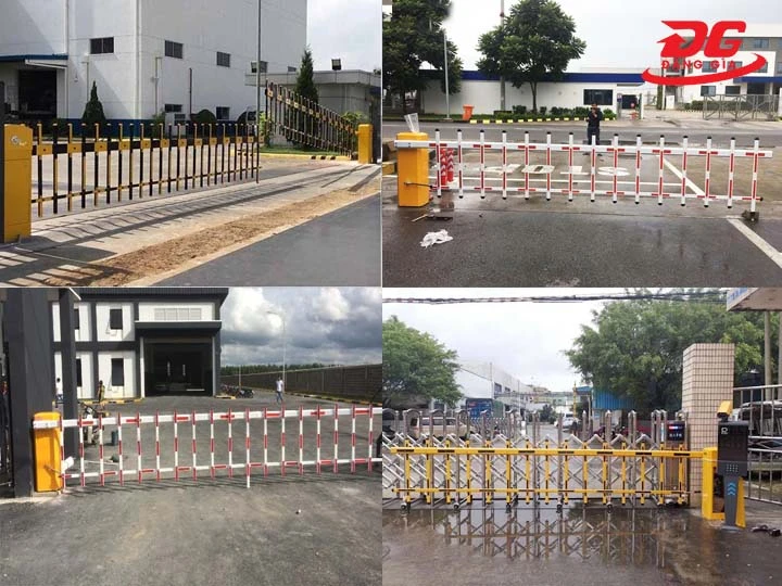 ứng dụng Barie rào chắn