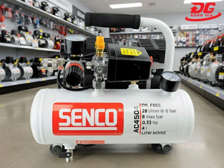 Máy nén khí 4L có tiếng ồn nhỏ