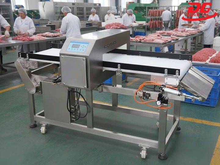 cách sử dụng máy dò kim loại thực phẩm