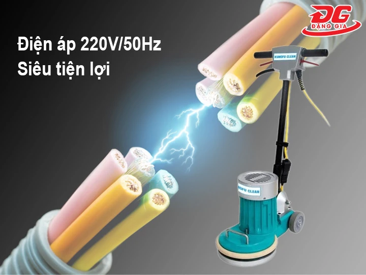 máy chà sàn Kungfu Clean A-041 sử dụng điện 220V