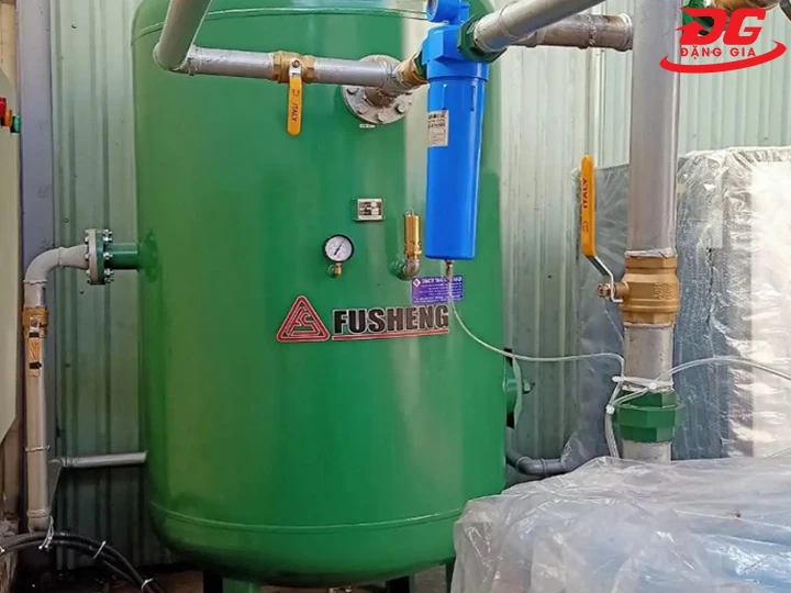 lắp đặt bình chứa khí nén Fusheng 10000L