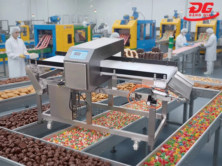 máy dò kim loại thực phẩm bao nhiêu tiền