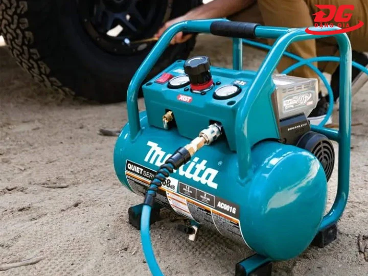 Máy nén khí mini cầm tay chạy êm
