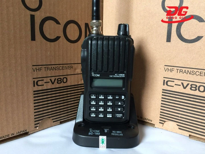 Lưu ý khi dùng bộ đàm cầm tay Icom V80