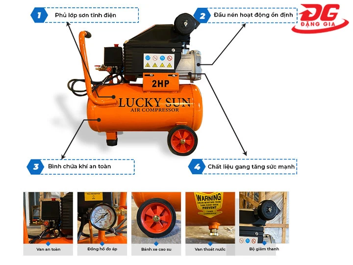 tìm hiểu về máy nén khí mini