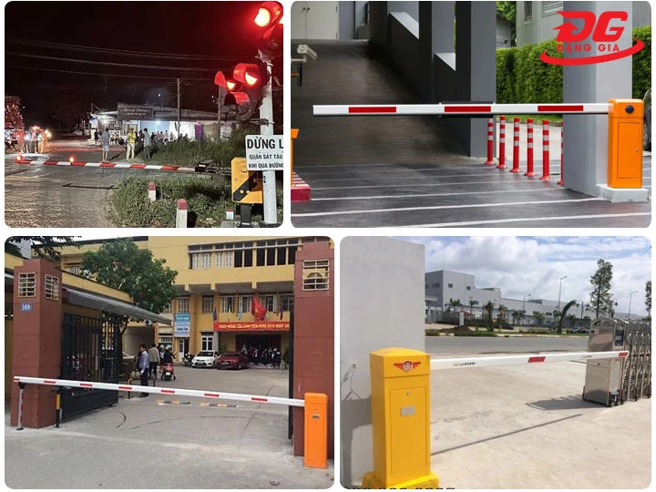 Ứng dụng Barie chắn đường