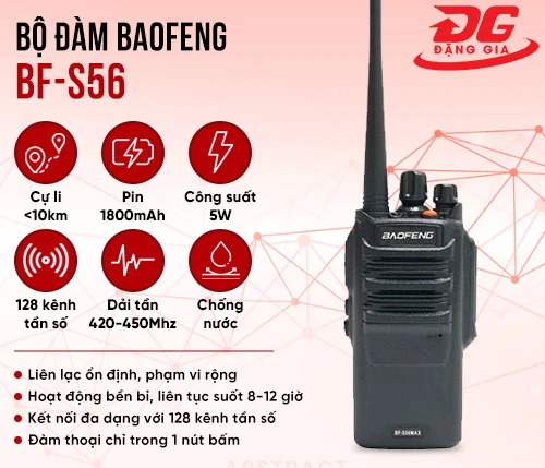 Máy bộ đàm Baofeng BF-S56 2