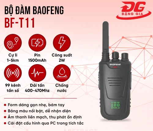 Bộ đàm Baofeng BF-T11 2