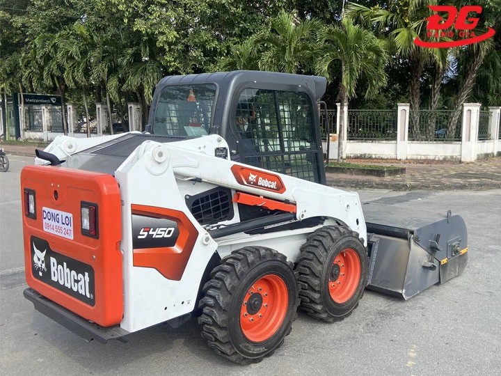cách sử dụng Xe quét đường Bobcat S450