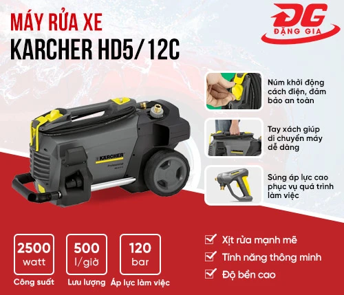 Máy rửa xe Karcher HD5/12C 2