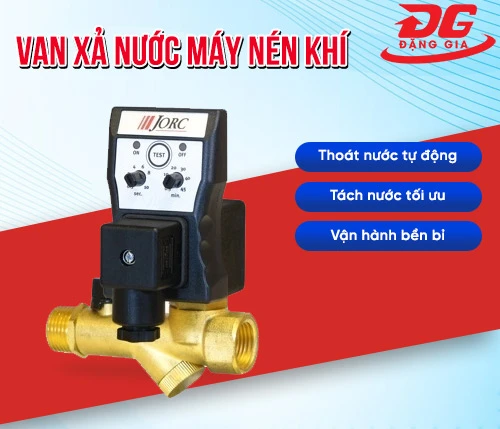 Van xả nước máy nén khí 2