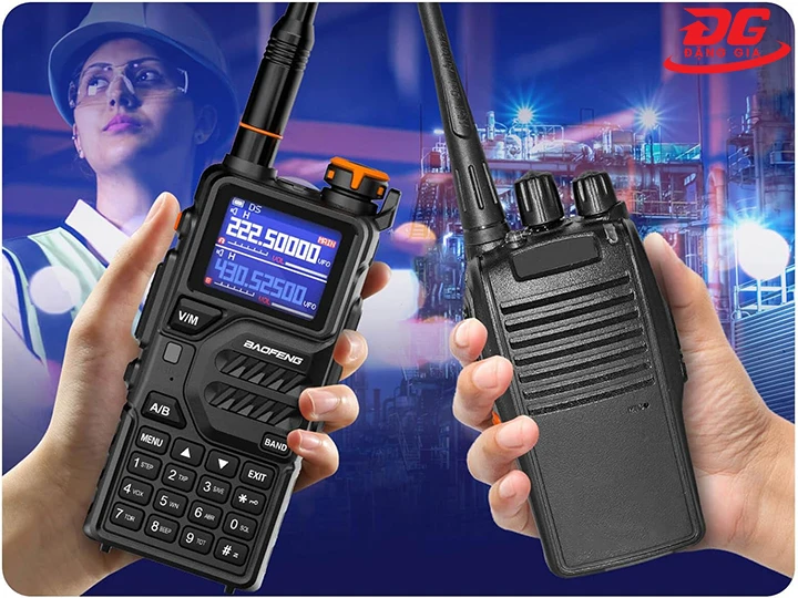 bộ đàm hai băng tần