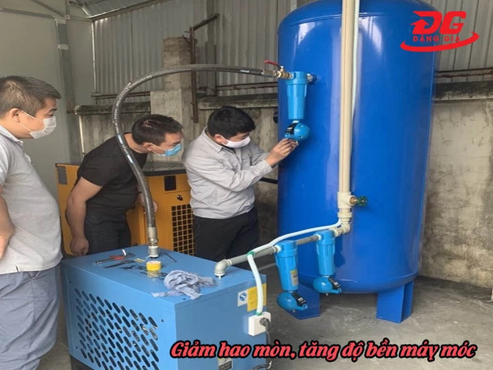 bình tích khí Pegasus 230L giảm hao mòn