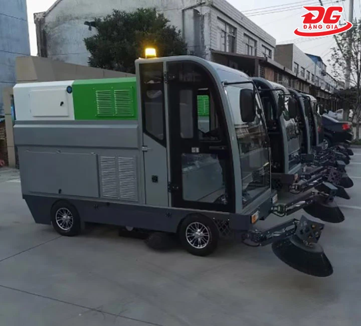 đặng gia bán Xe thu gom rác Kumisai KMS 210 chính hãng