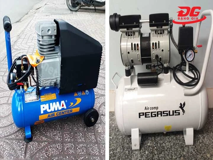 Các loại máy nén khí mini thường gặp nhất hiện nay