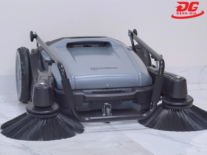chổi bên xe quét rác KMS-S1 mở rộng vùng làm việc