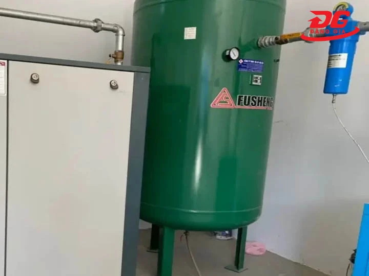 lắp đặt bình chứa khí nén Fusheng 660L