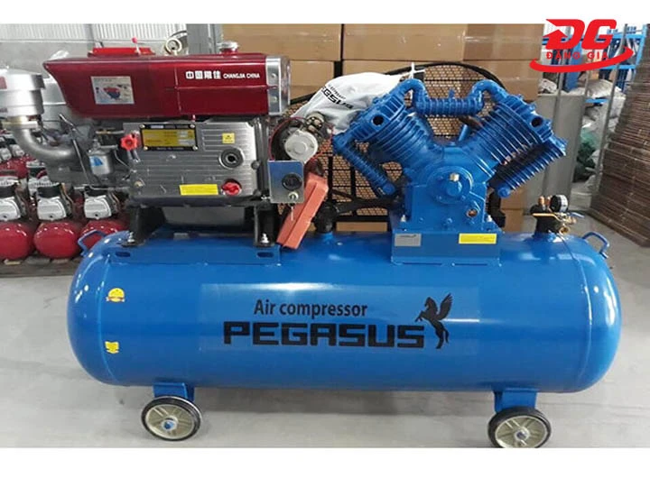 Máy nén khí 15HP Pegasus TM-W-1.6/8-500L có dầu