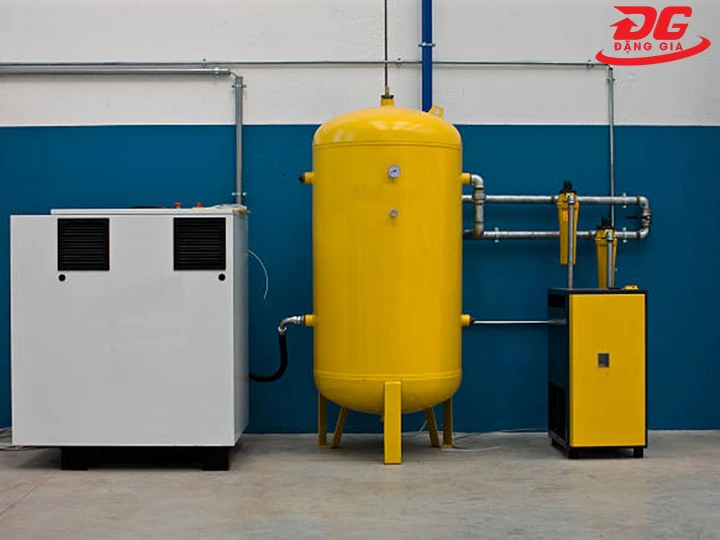 nguyên lý hoạt động của bình chứa khí nén