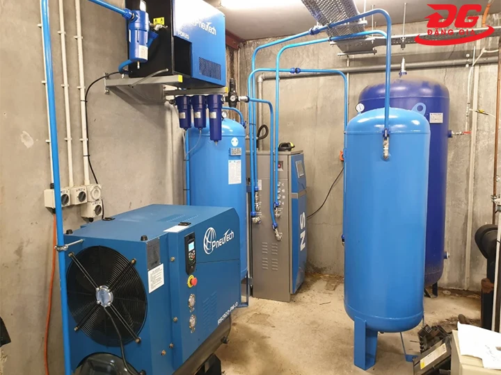 sẵn khí dự phòng