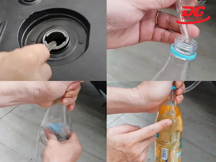 trường hợp cần tiến hành hút xăng xe máy