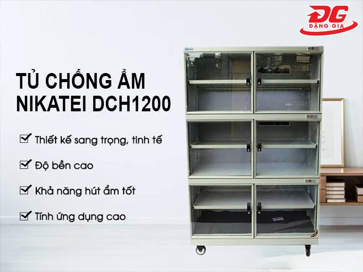 ưu điểm tủ chống ẩm Nikatei DCH1200