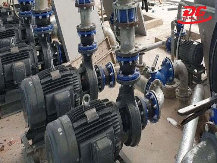 Vận hành máy bơm nước TECO HVS350-12.2 205 3HP